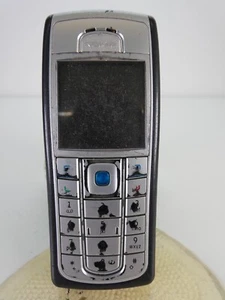 Nokia 6230i Mobile Phone Silver Vintage Untested Needs Battery - Afbeelding 1 van 7