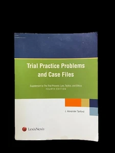 Trial Practice Problems and Case Files - Paperback - GOOD - Picture 1 of 2