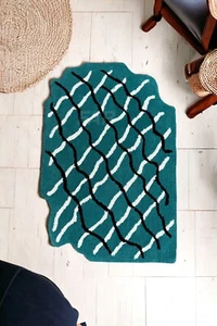 Hand Tuft Rug Designer Area Tufted Rug, Custom Handmade Rug For Any Room 5x8 - Picture 1 of 7