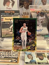 2018-19 Panini Donruss Holo Green and Yellow Laser #100 Nikola Jokic *NM*