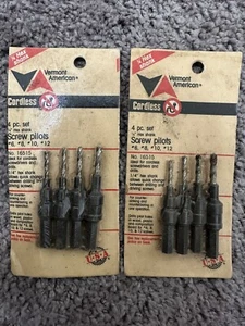 NEW Vermont American High Speed Drill Bit Set 8 Piece USA Made Item# 16515 - Picture 1 of 9