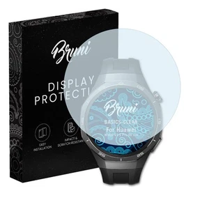 Bruni 2x Protective Film for Huawei Watch GT 5 Pro 46 mm Screen Protector - Picture 1 of 8