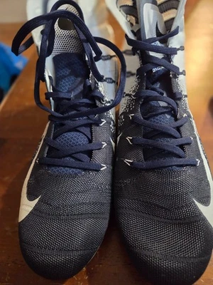 Nike Vapor Untouchable3Elite- White Navy AO3006-101 Football CleatsV-Size-12.5us - Image 1 of 4