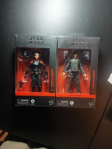 🔥Star Wars 🔥Black Series🔥 Cassian Andor Sienar Test Pilot #15 & Cassian #10 - Picture 1 of 5