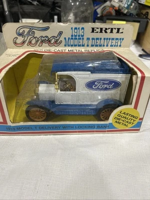 Banco de entrega Ford Modelo T Ertl 1/25 1913, cerveza Hamm's, #2145 Foto 1 de 4