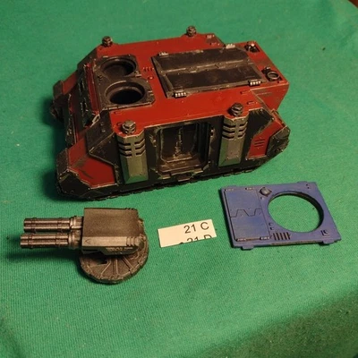 Lote 21C Razorback/Rhino Resina Autocannon No Encaja Del Todo Caballeros Grises 40K Foto 1 de 4