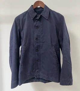 1969 Alpha Industries N-4 Utility Jacket Navy US Military DSA 100-69 Size 36 - Bild 1 von 18