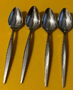 4 cucharaditas cucharaditas ONEIDA Community VENETIA cubiertos de acero inoxidable bruñidos - Imagen 1 de 5