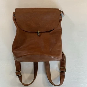 Joy Susan Casual Daypack Colette Backpack Handbag Purse Brown - Picture 1 of 15