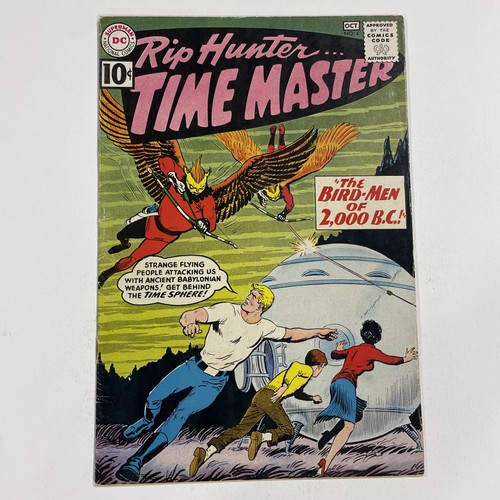 Rip Hunter...Time Master #4 (DC Comics September-October 1961) for sale ...