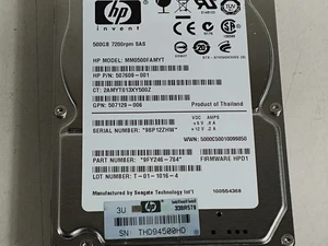 Lot of 20 Seagate HP 9FY246-784 500 GB SAS 2 2.5 in Drive - Picture 1 of 6