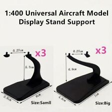 1:400 Airplane Aircraft Model Display Stand Support 6Pcs (3Big+3Small) Universal