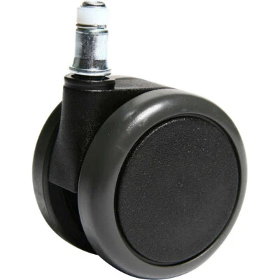 Ersatzrollen Bürostuhl Drehstuhl 5 Stk. Topstar (Hartboden) Ø65mm / Stift Ø11mm