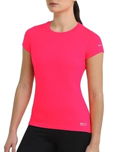 Camiseta para correr TCA para mujer - QuickDry manga corta gimnasio entrenamiento transpirable UPF50+ - Imagen 1 de 31