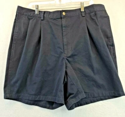 Черные плиссированные повседневные мужские шорты Nautica талия 38 - Изображение 1 из 4