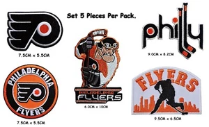Philadelphia Flyers 5Pcs/pack patches iron sew From THAI BY - Picture 1 of 1