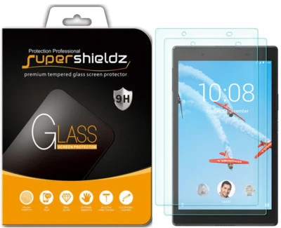 2x Supershieldz Tempered Glass Screen Protector for Lenovo Tab 4 8 (8 inch) - Image 1 of 4