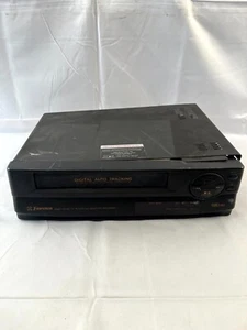 Emerson VCPR200 Video Cassette Recorder Black HQ VHS | UNTESTED - Picture 1 of 7