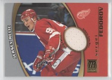 2001-02 Topps Reserve Game-Worn Jerseys Sergei Fedorov #TR-SF HOF