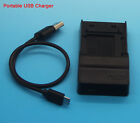Usb Battery Charger For Bn1 Sony Cyber Shot Dsc-W360 Dsc-W380 Dsc-W390 Dsc-W510