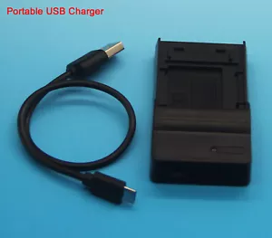 USB Battery Charger For LI-10B Olympus Camedia u-10 u-15 u-20 u-25 u-30 Digital - Picture 1 of 5