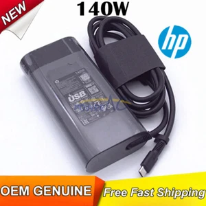 PRODUTTORE DI APPARECCHIATURE ORIGINALI 140W N22282-001 N22270-001 HP OMEN ADATTATORE AC GAMING CARICABATTERIE + CAVO - Foto 1 di 3