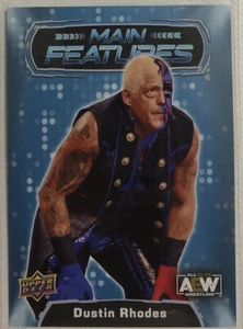 2022 Upper Deck AEW Wrestling Dustin Rhodes Main Features Insert Card #30 - Picture 1 of 1