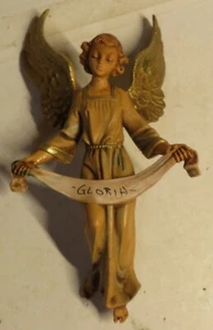 Vintage FONTANINI Römer 6,5" Gloria Engel Figur 307 Depose Italien 1983 Gold - Bild 1 von 13