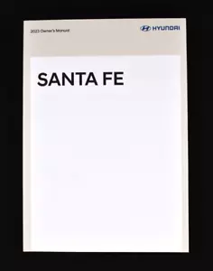 FABRICANTE DE EQUIPOS ORIGINALES Hyundai Santa Fe 2023 manual para propietario de libros folleto de información - Imagen 1 de 1