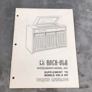Rockola - Model 452 Supplement to Models 450 & 451 Parts Catalog - Picture 1 of 2
