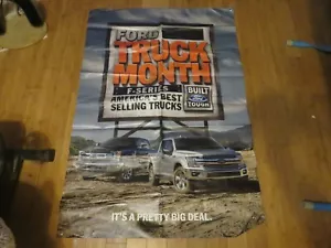 FORD DEALERSHIP Truck Month Large Banner Sign F-150 60" x 40" 5ft - Picture 1 of 6
