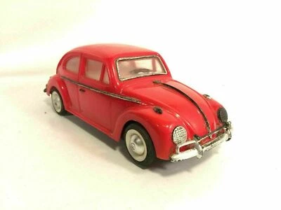 Volkswagen Coccinelle Vintage Échelle Rouge VW Jouet - Photo 1/4