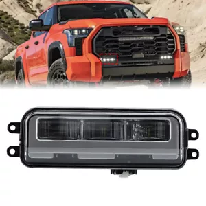 Right Side LED Front Bumper Fog Light Driving Lamp For Toyota Tundra 2022-2024 - Picture 1 of 13