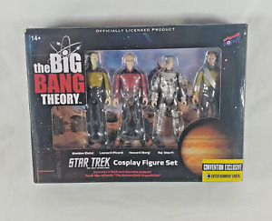 The Big Bang Theory Star Trek Cosplay Figure Set Limited Edition/2288 FREE SHIP