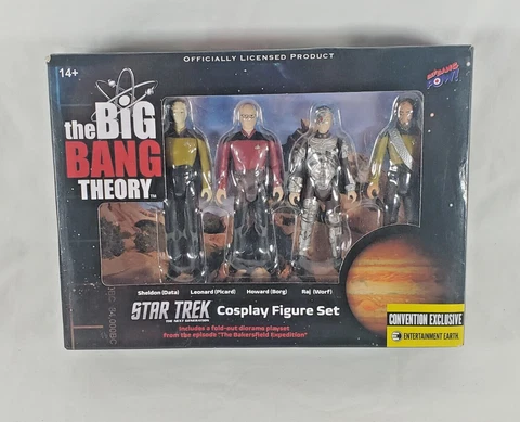 The Big Bang Theory Star Trek Cosplay Figure Set Limited Edition/2288 FREE SHIP Cover