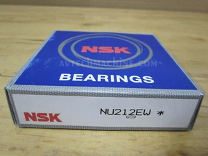 Jaulas de acero con rodamiento cilíndrico de rodillos NU212EW NSK 60x110x22 mm - Imagen 1 de 2