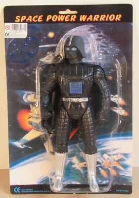 DARTH VADER Space Power Warrior (Star Wars) Bootleg KO 10" Figure 1997 MOC - Image 1 of 4