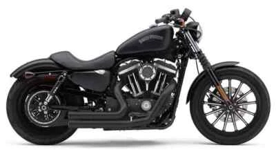 Cobra Speedster 909 Full Exhaust System Black 6705B Harley Davidson Sportster - Image 1 of 2