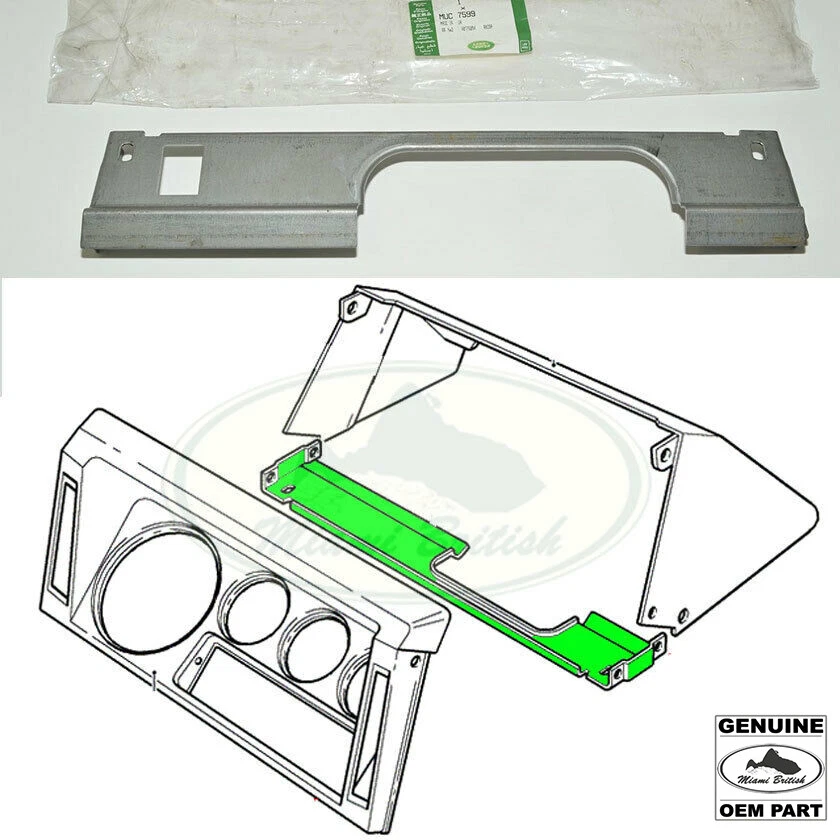 LAND ROVER STIFFERNER INSTRUMENTO CAPUCHA DEFENSOR 87-06 MUC7599 OEM Foto 1 de 1
