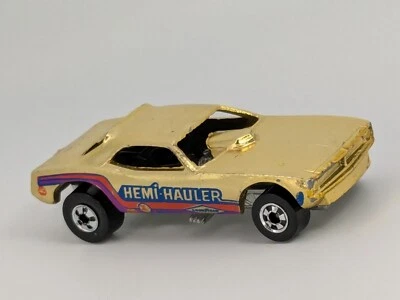 Camión Hemi Eliminator Hong Kong Hot Wheels 1969 fundido a presión dorado cromado vintage Foto 1 de 4