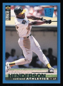 1995 Collector's Choice SE #48 Rickey Henderson - - - Near Mint or Better
