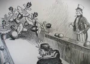 Vintage Harpers Weekly 23. September 1905 Teddy Roosevelt Bowling Abdeckung Cartoon - Bild 1 von 16