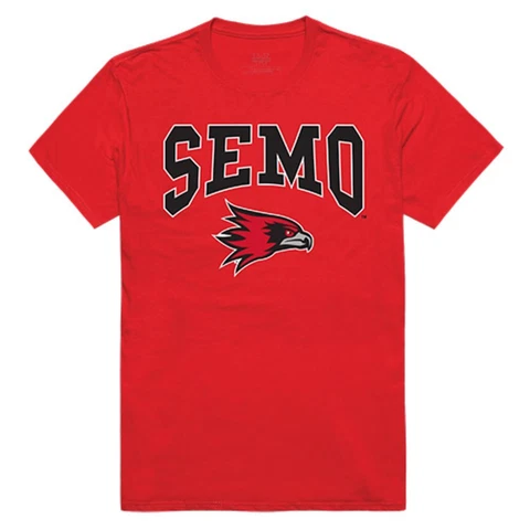 Southeast Missouri State University Redhawks NCAA Athletic Tee T-Shirt Red Cover