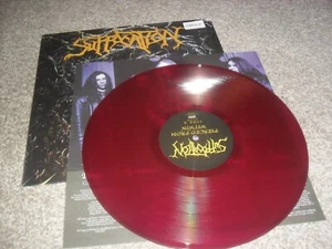 SUFFOCATION -PIERCED FROM WITHIN- AMAZING RARE LTD EDITION PURPLE LP VINYL MINT - Picture 1 of 3