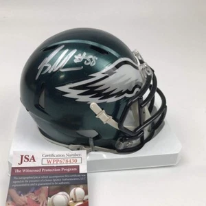 Autographed/Signed Brandon Graham Philadelphia Eagles Mini Helmet JSA COA - Picture 1 of 3
