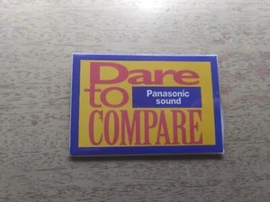 Ältere Panasonic Werbepin Back Button Promo Werbewagen zu vergleichen - Bild 1 von 2