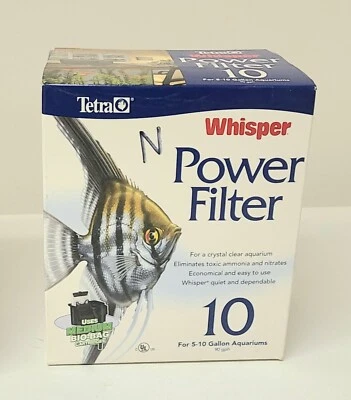 TÉTRA Tetra Whisper Power Filter 10 For 5 - 10 Gallon Aquariums
