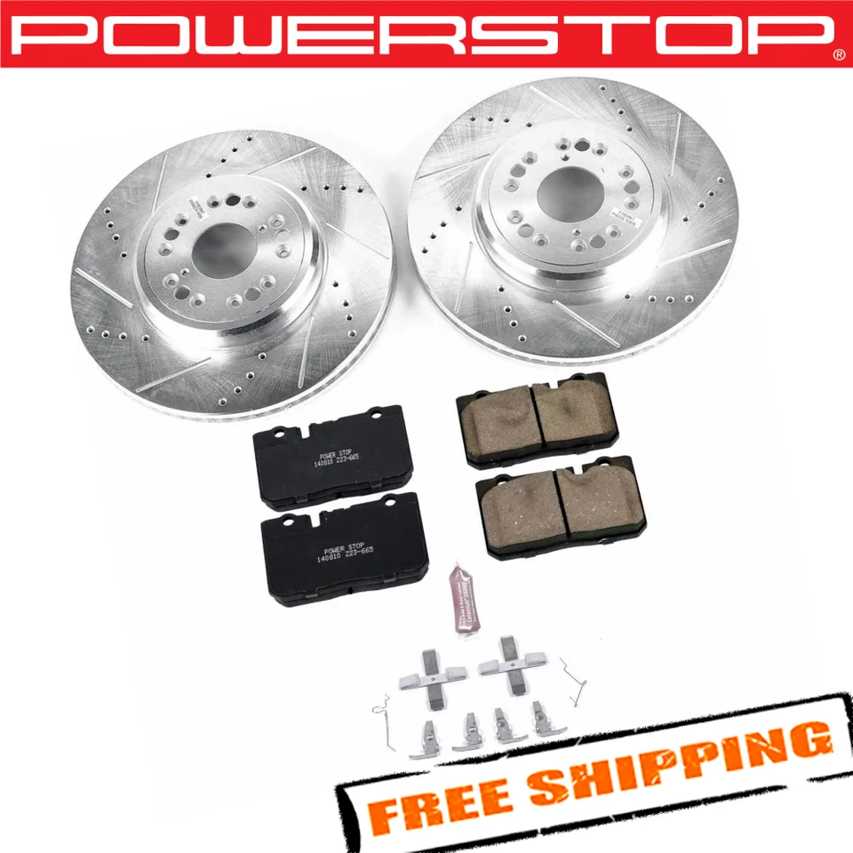Power Stop K5099 Z23 Evolution Sport Brake Upgrade Kit for 1995-2000 Lexus LS400 - Image 1 of 2