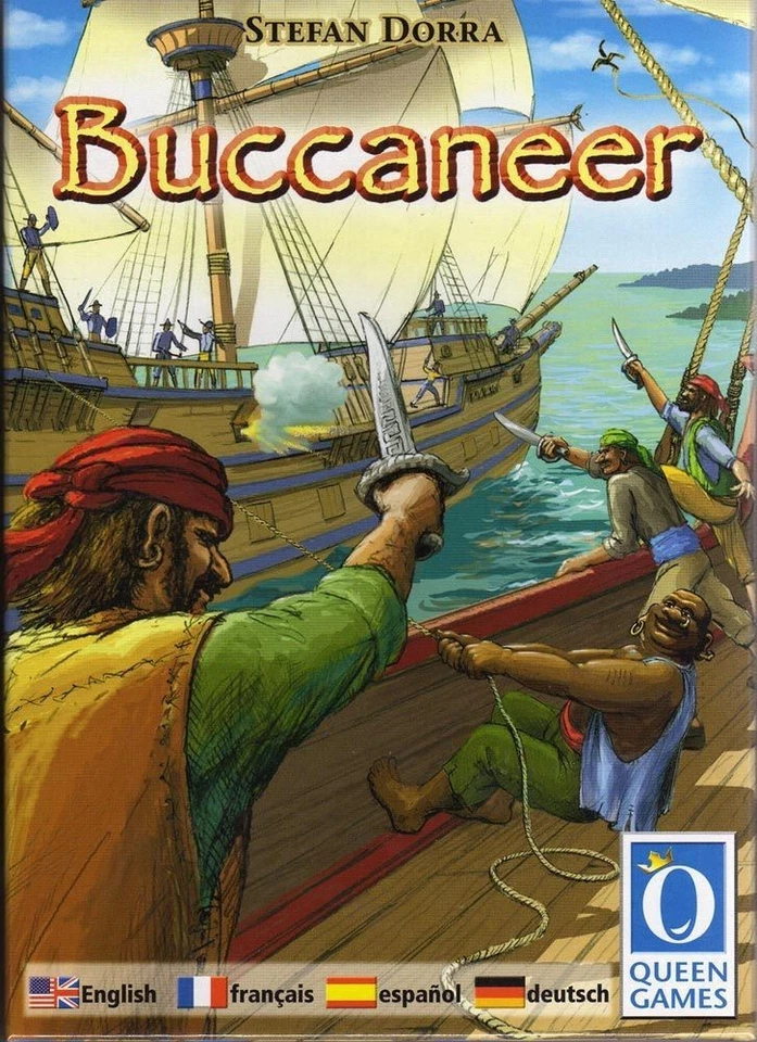 Buccaneer Board Game NIB - RARE! Queen Games Stefan Dorra - Image 1 of 1