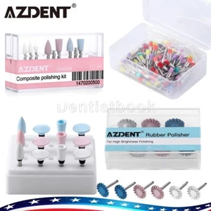 Kit de Pulido de Compuesto Dental Fresas Pulidoras Cepillos para Pieza de Mano - Imagen 1 de 45